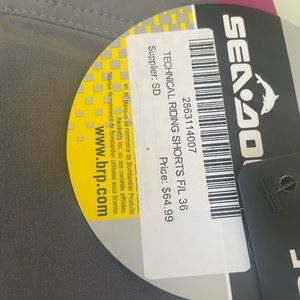 Seadoo shorts BNWT